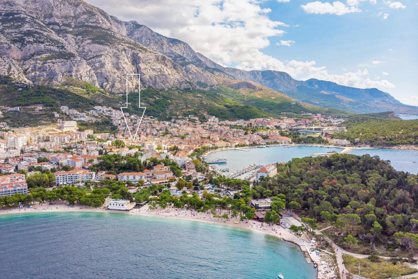 Villa New Filipetti In Center, 4 En-suite Bedrooms Charming Stone House, Heated Private Pool, 600m From Makarska